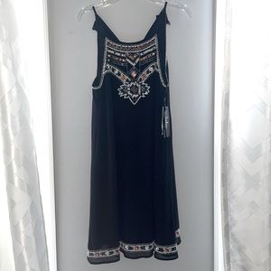 Beaded black lulus dress